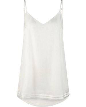 Dref Maldives Pure Silk Cami - White