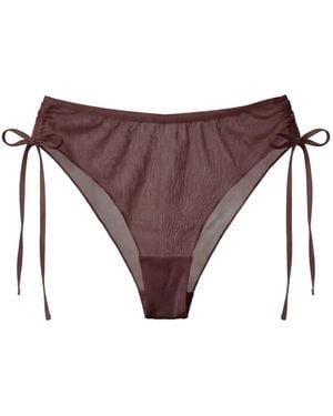 Alevy Studios The Drawstring Briefs - Natural