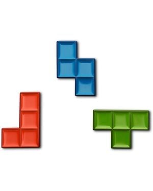 Make Heads Turn Enamel Pin Tetris - Blue