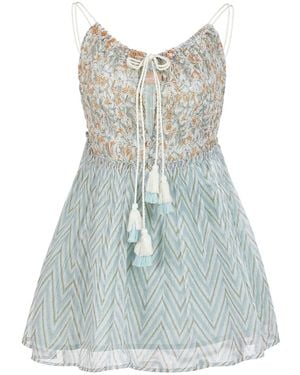 Liminal Isla Blouse - Blue