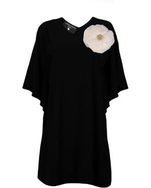 Laines London Laines Couture Kaftan With Cream Corsage - Black