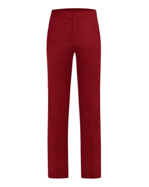 Tia Dorraine Tailored Straight-Leg Trousers