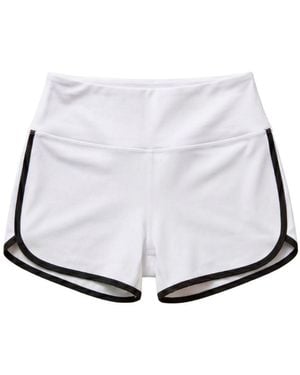 Altra Volta Sculpt Contrast Shorts - White