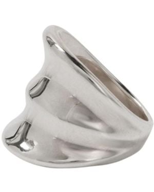 Tami&Tami Leclat Moire Ring - White
