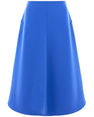 concept A trois A-Line Skirt - Blue