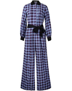 Emma Wallace Furle Jumpsuit - Blue