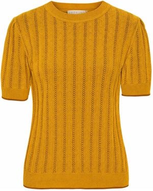 GROBUND Almine Tee – - Yellow
