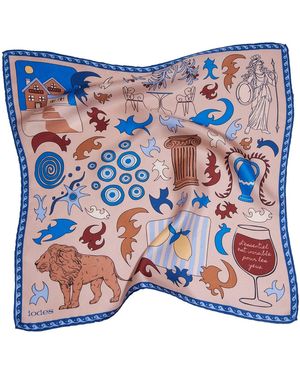 Iodes Athens Mini Foulard - Blue