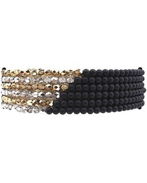 Fairchild Baldwin Masai Choker Necklace - Black