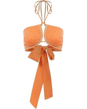 Cansu Xi Bisou Top - Orange