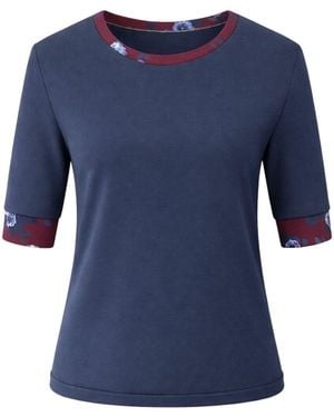 Sophie Cameron Davies Cotton T-Shirt - Blue
