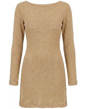 Mihara Neutrals Yasmin Dress - Natural