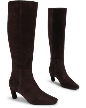 INTENTIONALLY ______ Filmore Suede Knee High Boot - Brown