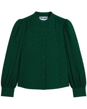 AVANI Apparel Hortensia Blouse - Green