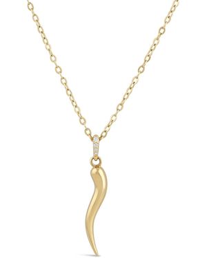 Dinny Hall Toro Horn Charm Pendant - Metallic