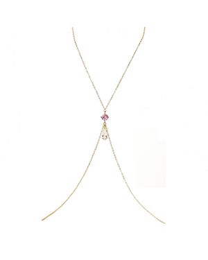 Studio Baloge Lumina Mini Body Chain - Metallic