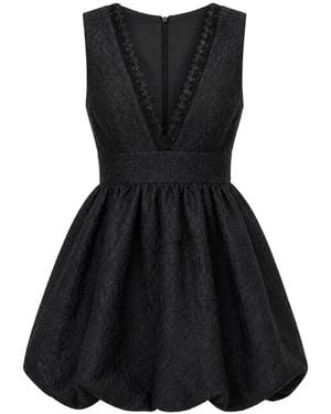 Mandarano Bellagio Bubble Dress - Black