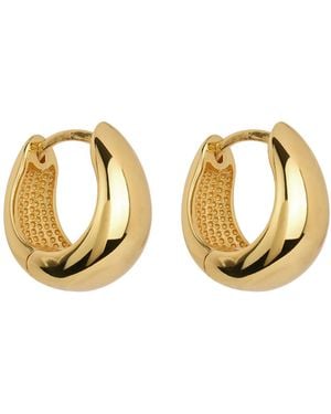 Ballinger Jewellery Baby Chubby Hoops - Metallic