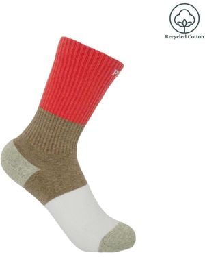 Peper Harow - Made in England Recycled Sport Socks - Red