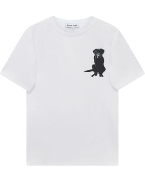 Sour Figs Labrador Original T-Shirt - White