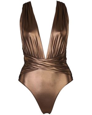 Room 24 Rachel One Piece Metallic Bronze - Brown