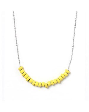 Pinnole All Necklace - Yellow