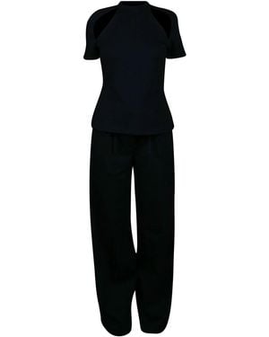 Enxhaline Ahmes Trousers Set - Black