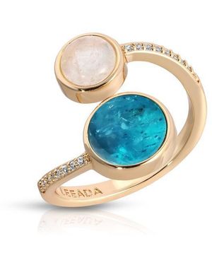 Leeada Jewelry Penelope Wrap Ring - Blue