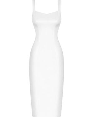 Elsava Midi Dress - White
