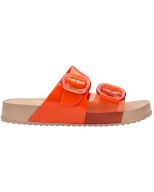 Melissa Neutrals Cozy Slide - Orange