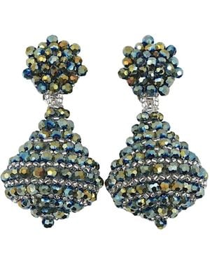Fairchild Baldwin Chandelier Earrings Multi - Green