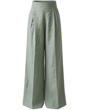 Kipépéo Tamara High Waisted Wide Leg Pants - Green