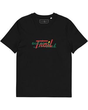 Anchor and Crew Outdoor Trail Club Supply Organic Cotton T-Shirt - Black
