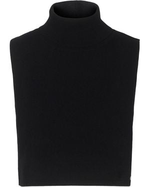 tirillm Helene Cashmere Bib - Black