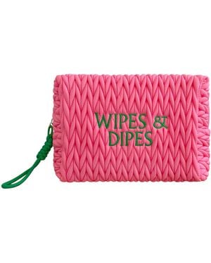 Lilly Loves Wipes & Dipes Cosmetic Bag - Pink