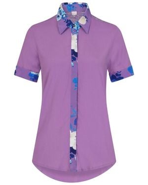 Sophie Cameron Davies Purple Blossom Classic Shirt