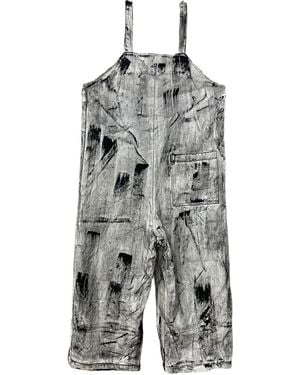 Zasta Studio Color Palette Raw Denim Overall H Three - Gray