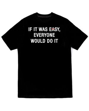 VERYRARE Easy Peasy Tee - Black
