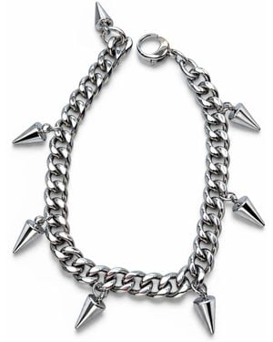 Jagged Halo Jewelry Fallon Spike Bracelet - Metallic