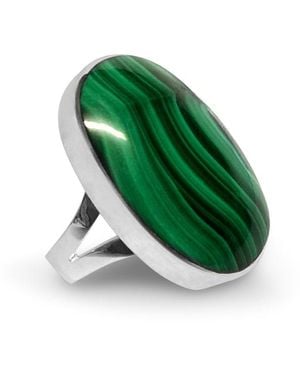 FV Jewellery La Stèle Malachite Ring - Green