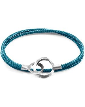 Anchor and Crew Ocean Montrose & Rope Bracelet - Blue