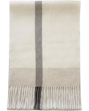 NUAJE NUAJE Neutrals Mongolian Cashmere Scarf - Natural