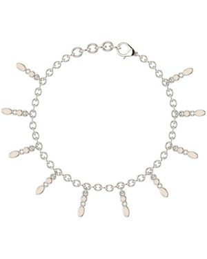 Linda Fiore Amalei Bracelet With Creme Enamel - Metallic