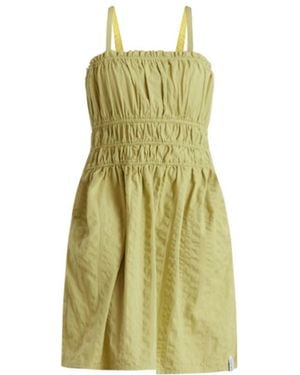 Known Supply Smocked Dress - Green