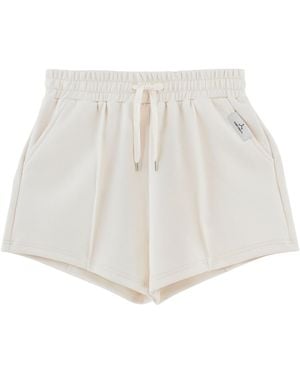 Saint One Co. Neutrals Saint One Lounge Shorts Ivory - White