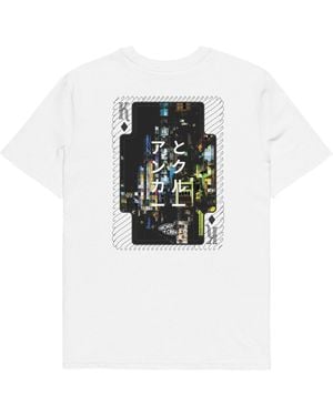 Anchor and Crew Two Japan Gurafiku Organic Cotton T-Shirt - White