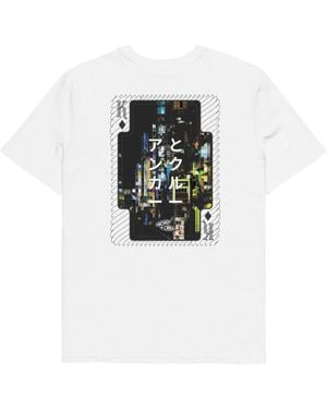 Anchor and Crew Two Japan Gurafiku Organic Cotton T-Shirt - White