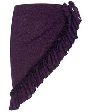 Nur Karaata Lily Sparkle Cover Up - Purple
