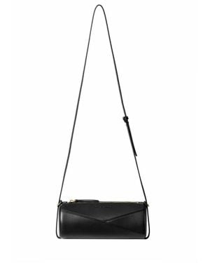 Owlish Studio Reef Vegan Leather Cylinder Bag - Black
