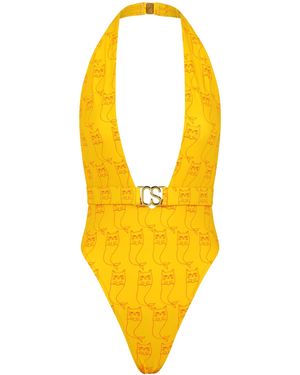 Catnip and Seaweed The One-Piece Swimsuit - Yellow
